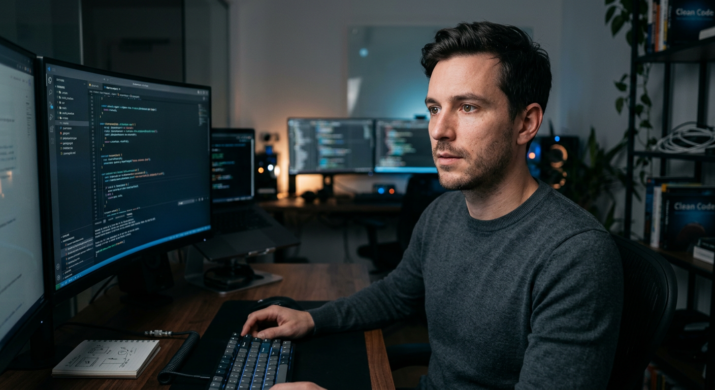 Zdjęcie programisty