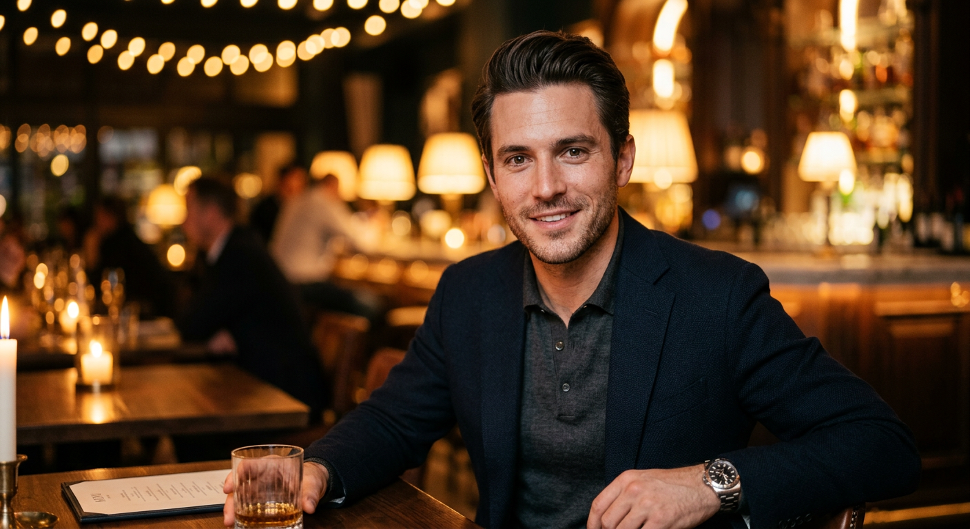 Eleganckie zdjęcie randkowe