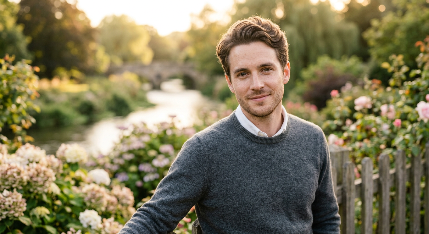 Romantyczne zdjęcie profilowe